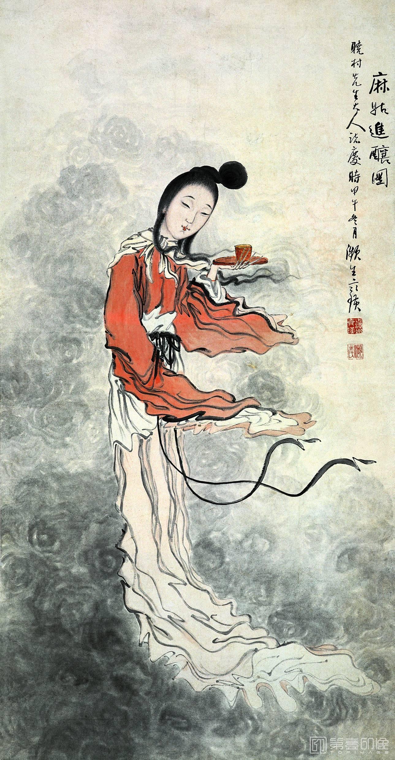 齐白石-国画作品-第壹印像